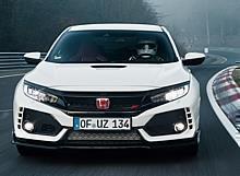 7 Minuten und 43,8 Sekunden mit dem Civic Type R 2017: Honda erzielt auf der legendären Nordschleife des Nürburgrings einen neuen Rundenrekord für Strassenfahrzeuge mit Frontantrieb